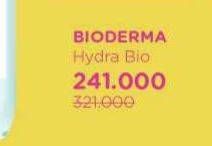 Promo Harga Bioderma Hydrabio H2O 250 ml - Watsons