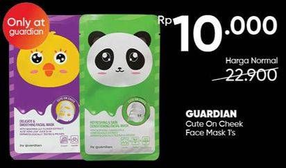 Promo Harga GUARDIAN Cute On Cheek Duck, Panda 1 pcs - Guardian