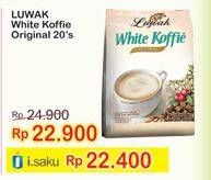 Promo Harga Luwak White Koffie Original 20 pcs - Indomaret