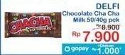 Promo Harga Delfi Cha Cha Chocolate Milk Chocolate 50 gr - Indomaret