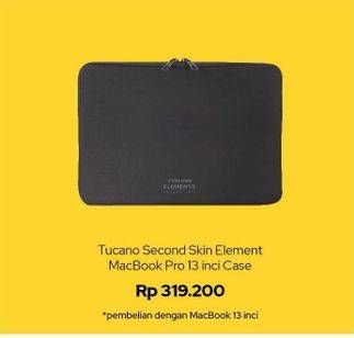 Promo Harga Tucano Second Skin Element Case MacBook Pro 13 Inci  - iBox