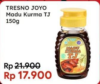 Promo Harga TRESNO JOYO Madu TJ Kurma 150 gr - Indomaret
