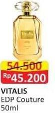 Promo Harga Vitalis Eau De Toilette Royale Couture 50 ml - Alfamart