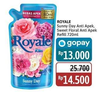 Promo Harga So Klin Royale Parfum Collection Sunny Day, Sweet Floral 800 ml - Alfamidi