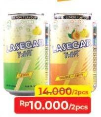 Promo Harga Lasegar Twist Larutan Penyegar Lemon, Orange Lemon 320 ml - Alfamart