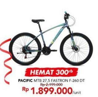 Promo Harga PACIFIC MTB 27,5 Fastron F-260 DT  - Carrefour