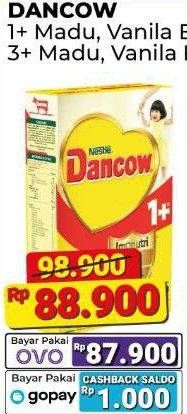 Promo Harga Dancow Nutritods 1+ Vanila, Madu 800 gr - Alfamart