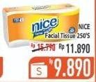 Promo Harga NICE Facial Tissue 250 sheet - Hypermart