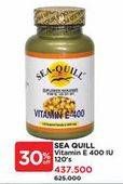 Promo Harga Sea Quill Vitamin E 400 IU 120 pcs - Watsons