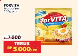 Promo Harga Forvita Margarine 200 gr - Indomaret