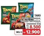 Promo Harga Taro Net Potato BBQ, Mix Teriyaki Barbeque, Seaweed 65 gr - LotteMart