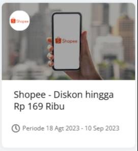 Promo Harga Shopee - Diskon hingga Rp 169 Ribu  - BCA