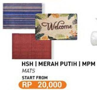 Promo Harga HSH/Merah Putih/MPM Mats  - Carrefour
