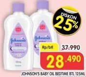 Promo Harga Johnsons Baby Oil 125 ml - Superindo