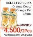 Promo Harga FLORIDINA Juice Pulp Orange Coco, Orange 350 ml - Alfamidi