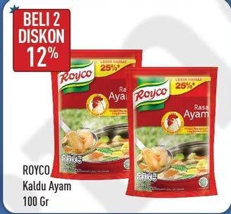 Promo Harga ROYCO Penyedap Rasa per 2 sachet 100 gr - Hypermart