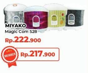 Promo Harga Miyako MCM 528 | Magic Com  - Yogya