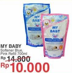 Promo Harga MY BABY Fabric Softener Soft Gentle, Sweet Floral 700 ml - Yogya