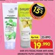 Promo Harga Sariayu Facial Foam Acne Care, Putih Langsat 75 gr - Superindo