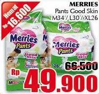 Promo Harga MERRIES Pants Good Skin M34, L30, XL26  - Giant