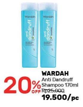 Promo Harga WARDAH Shampoo Anti Dandruff 170 ml - Guardian