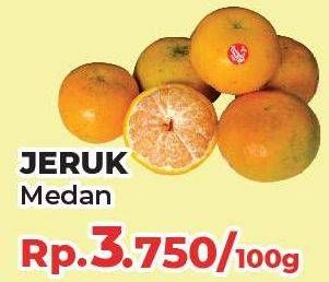 Promo Harga Jeruk Medan per 100 gr - Yogya