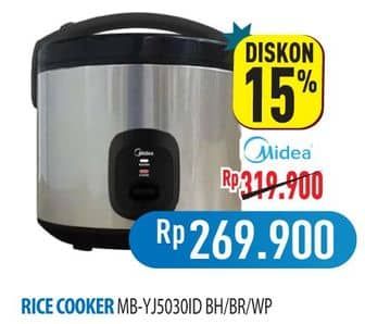 Promo Harga Midea Rice Cooker  - Hypermart