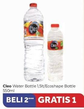 Promo Harga CLEO Air Minum 550 ml - Carrefour