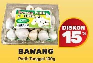 Promo Harga Bawang Putih Tunggal 100 gr - Yogya