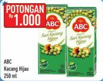 Promo Harga ABC Minuman Sari Kacang Hijau 250 ml - Hypermart