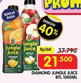 Promo Harga Diamond Jungle Juice All Variants 1000 ml - Superindo