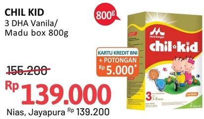 Promo Harga MORINAGA Chil Kid Gold Madu, Vanila 800 gr - Alfamidi