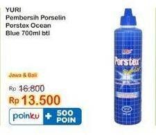 Promo Harga Yuri Porstex Regular Pembersih Toilet Ocean Blue 700 ml - Indomaret