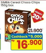 Promo Harga Simba Cereal Choco Chips Coklat 150 gr - Indomaret