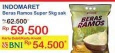 Promo Harga Indomaret Beras Ramos Super 5 kg - Indomaret