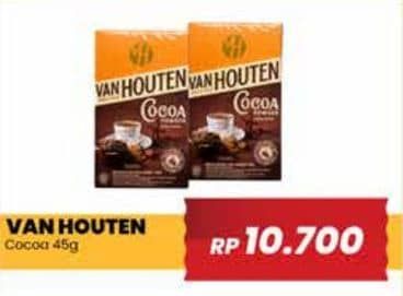 Promo Harga Van Houten Cocoa Powder Cocoa Almond 45 gr - Yogya