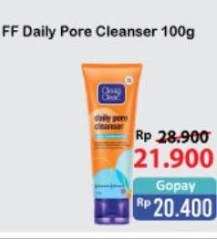 Promo Harga CLEAN & CLEAR Daily Pore Cleanser 100 ml - Alfamart