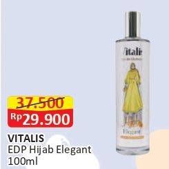 Promo Harga VITALIS Eau de Glamour Hijab Elegant 100 ml - Alfamart