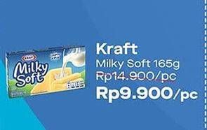 Promo Harga KRAFT Milky Soft 165 gr - Alfamart