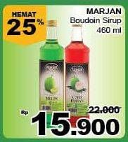 Promo Harga MARJAN Syrup Boudoin 460 ml - Giant