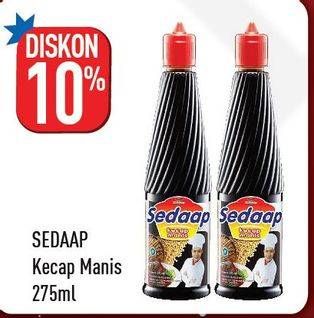 Promo Harga SEDAAP Kecap Manis 275 ml - Hypermart