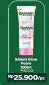 Promo Harga Garnier Sakura Glow Glowing Face Wash Facial Cleanser 100 ml - Indomaret