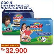 Promo Harga Goon Smile Baby Night Pants L20, M22  - Indomaret