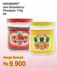 Promo Harga INDOMARET Jam Strawberry, Pineapple 170 gr - Indomaret