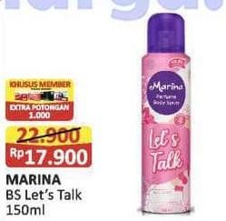 Promo Harga Marina Perfume Body Spray Let