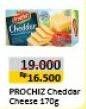 Promo Harga PROCHIZ Keju Cheddar 170 gr - Alfamart
