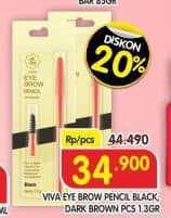 Viva Eyebrow Pencil 1 gr Diskon 21%, Harga Promo Rp34.900, Harga Normal Rp44.490