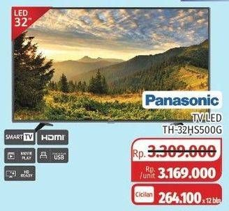 Promo Harga PANASONIC TH-32HS500G | Android TV 32"  - Lotte Grosir