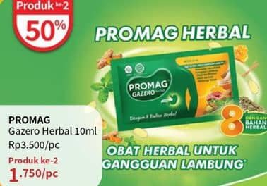 Promo Harga Promag Gazero Herbal 10 ml - Guardian