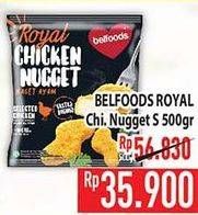 Promo Harga BELFOODS Royal Nugget Chicken Nugget S 500 gr - Hypermart